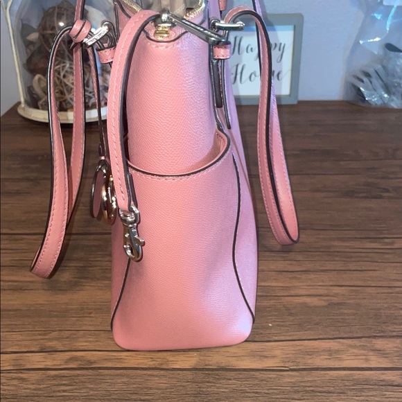 Michael Kors Coral Pink Tote Bag - Picture 8 of 15